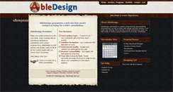 Desktop Screenshot of abledesign.com